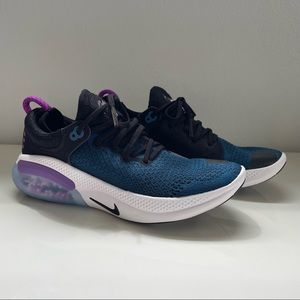 Nike Joyride Run Black Blue Purple Sneakers